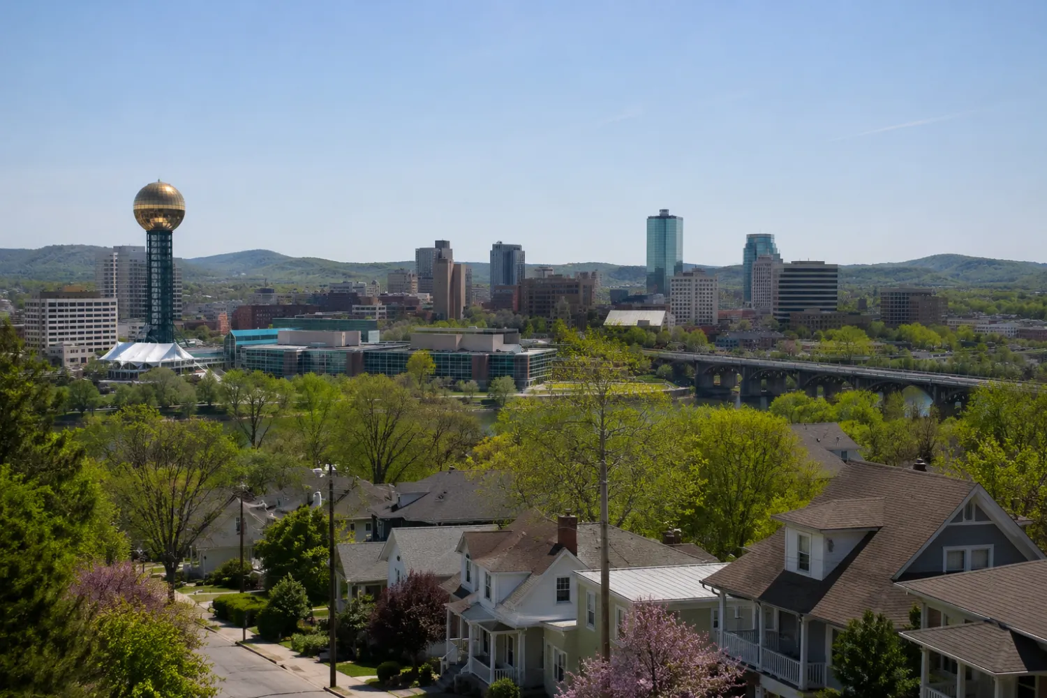 Knoxville Tn City Downtown